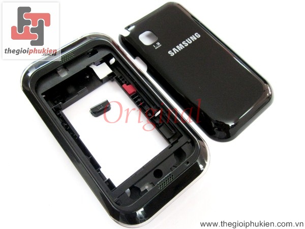 Vỏ Samsung C3303K Black Original